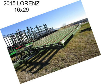 2015 LORENZ 16x29