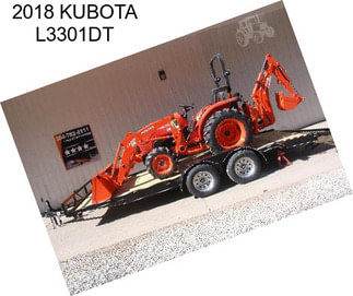 2018 KUBOTA L3301DT