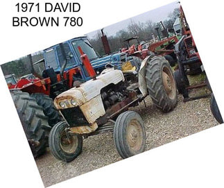1971 DAVID BROWN 780