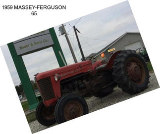 1959 MASSEY-FERGUSON 65