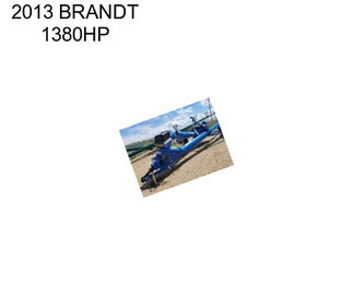 2013 BRANDT 1380HP
