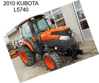 2010 KUBOTA L5740