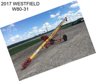 2017 WESTFIELD W80-31