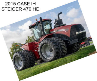 2015 CASE IH STEIGER 470 HD