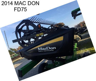 2014 MAC DON FD75