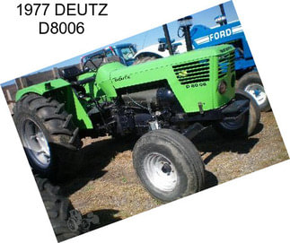 1977 DEUTZ D8006