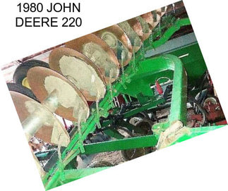 1980 JOHN DEERE 220