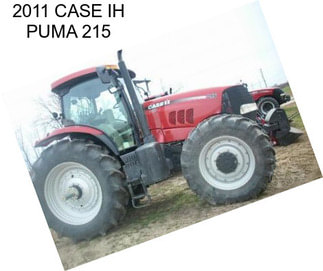 2011 CASE IH PUMA 215