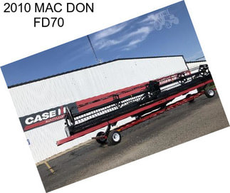 2010 MAC DON FD70