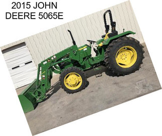 2015 JOHN DEERE 5065E