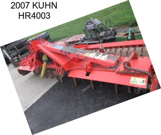 2007 KUHN HR4003