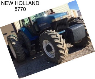 NEW HOLLAND 8770