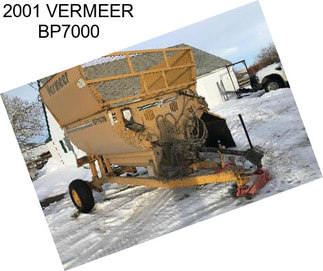 2001 VERMEER BP7000