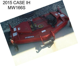 2015 CASE IH MW166S