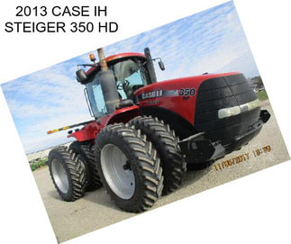 2013 CASE IH STEIGER 350 HD