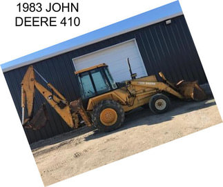 1983 JOHN DEERE 410