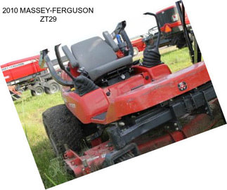 2010 MASSEY-FERGUSON ZT29