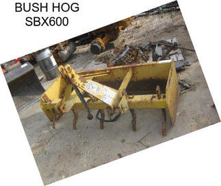 BUSH HOG SBX600