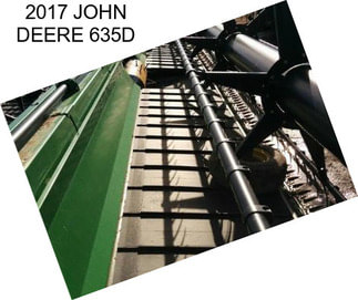 2017 JOHN DEERE 635D