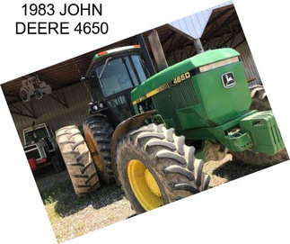 1983 JOHN DEERE 4650