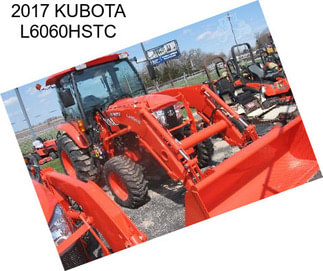 2017 KUBOTA L6060HSTC