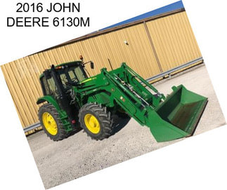 2016 JOHN DEERE 6130M