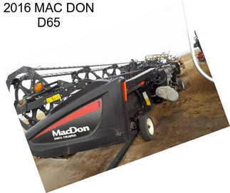 2016 MAC DON D65