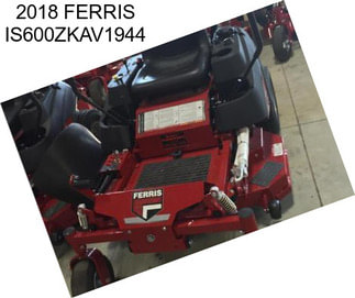 2018 FERRIS IS600ZKAV1944