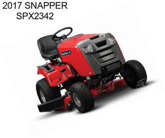 2017 SNAPPER SPX2342