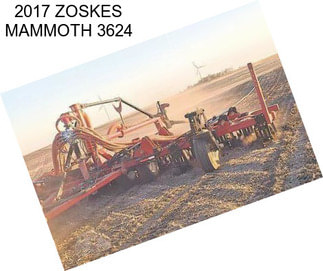 2017 ZOSKES MAMMOTH 3624