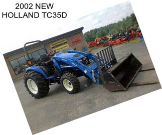 2002 NEW HOLLAND TC35D