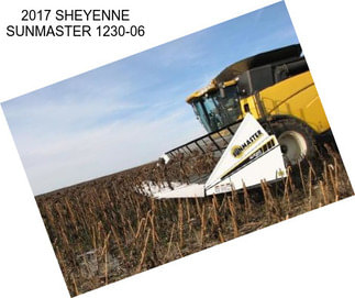 2017 SHEYENNE SUNMASTER 1230-06