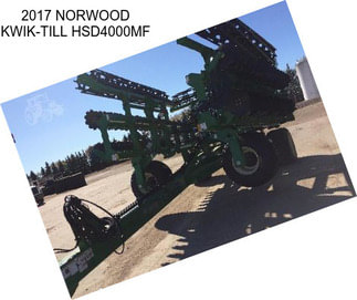 2017 NORWOOD KWIK-TILL HSD4000MF