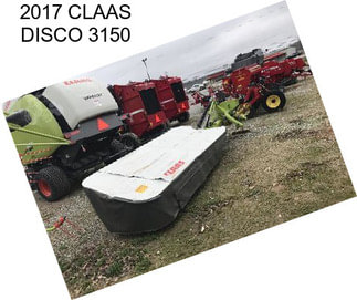 2017 CLAAS DISCO 3150