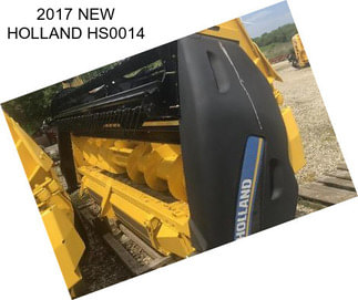 2017 NEW HOLLAND HS0014