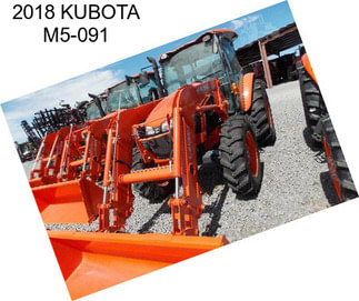 2018 KUBOTA M5-091