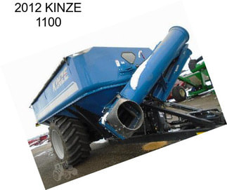 2012 KINZE 1100