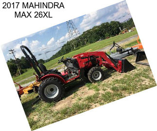 2017 MAHINDRA MAX 26XL