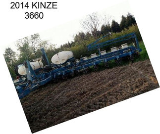 2014 KINZE 3660