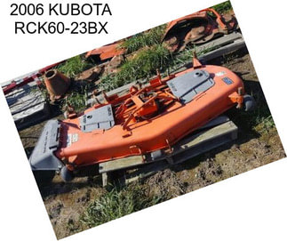 2006 KUBOTA RCK60-23BX