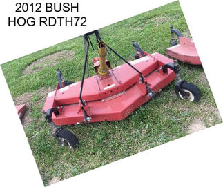 2012 BUSH HOG RDTH72