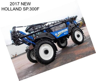 2017 NEW HOLLAND SP.300F