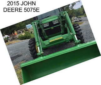 2015 JOHN DEERE 5075E