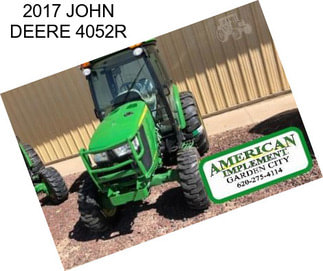 2017 JOHN DEERE 4052R