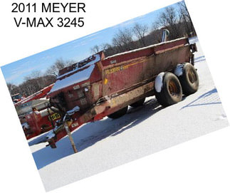 2011 MEYER V-MAX 3245