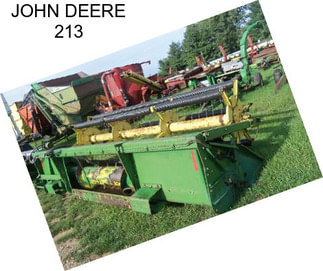 JOHN DEERE 213