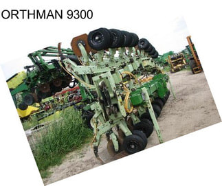 ORTHMAN 9300