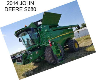 2014 JOHN DEERE S680