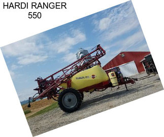 HARDI RANGER 550