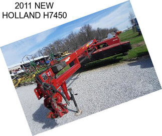 2011 NEW HOLLAND H7450